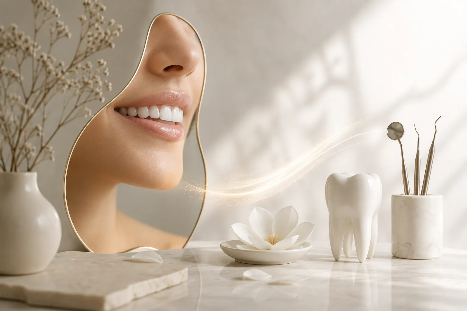 Sonrisa natural y armónica tras un tratamiento de estética dental